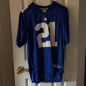 Tiki barber giants jersey